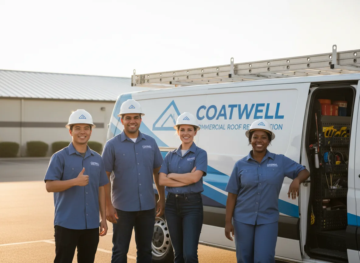 Commercial roof coating company in Byron, MN